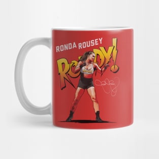 Ronda Rousey Rowdy Stance Mug